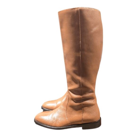 J Crew Quin Tall Leather Riding Boot Size 6 - Picture 3 of 9